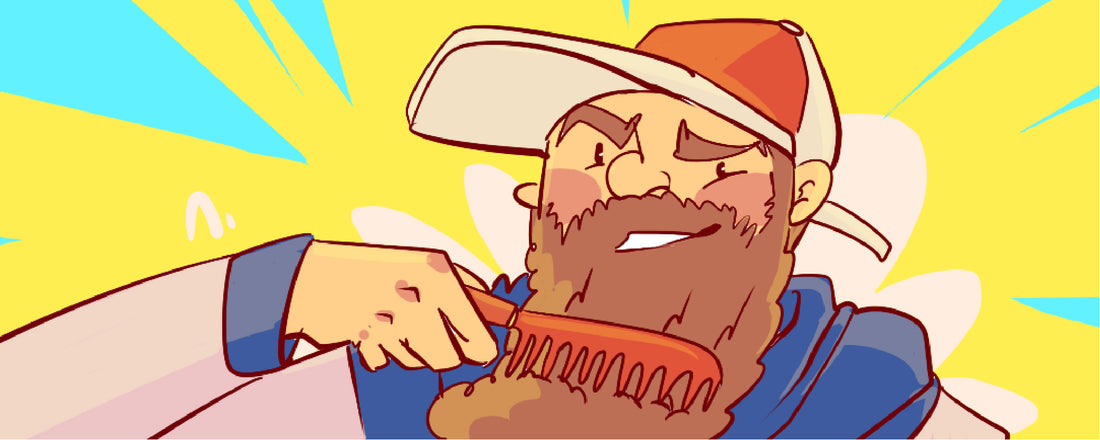 Combing your beard