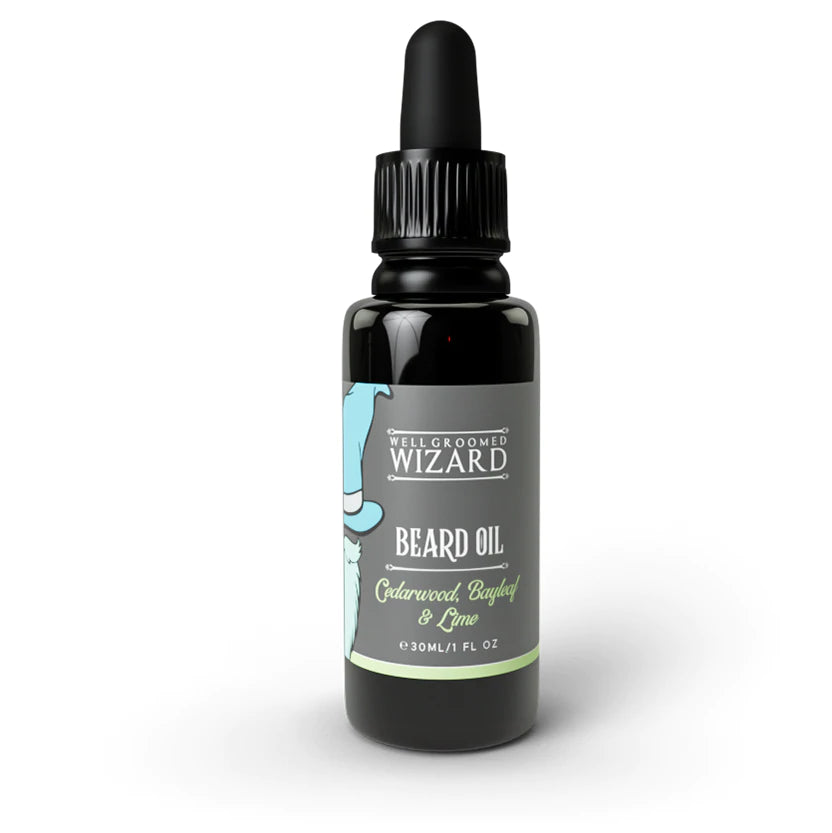 cedarwood bayleaf and lime beard oil 30ml