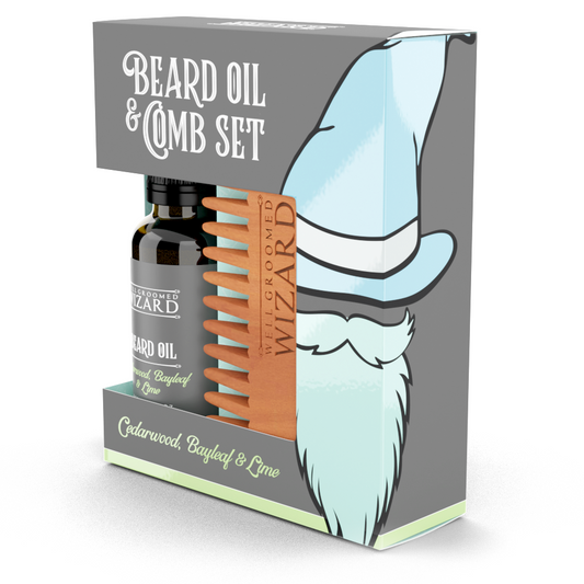 Beard Oil & Comb Gift Set |  30ml